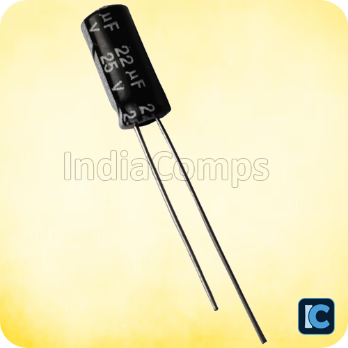 22µF 25V Electrolytic Capacitor – 105°C | Hyncdz | 5x11mm | RoHS Compliant 22µF 25V Electrolytic Capacitor – 105°C | Hyncdz | 5x11mm | RoHS Compliant